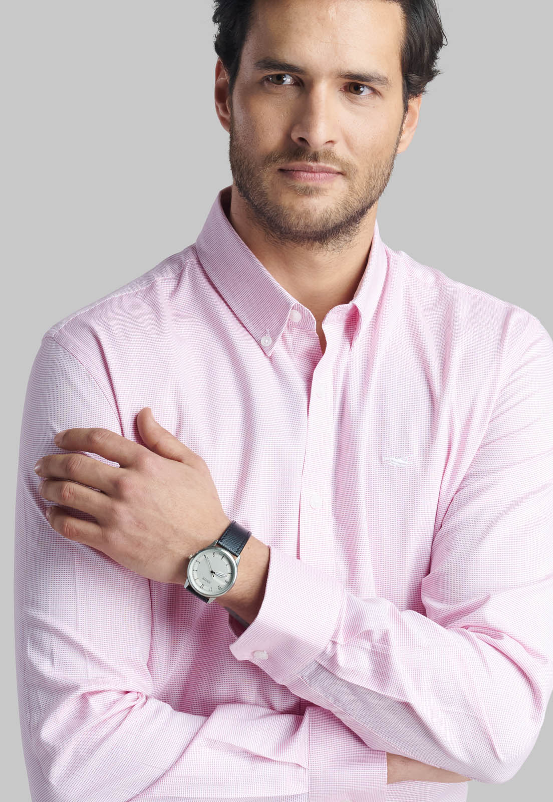 CAMISA CLAREMONT FUCSIA - 3