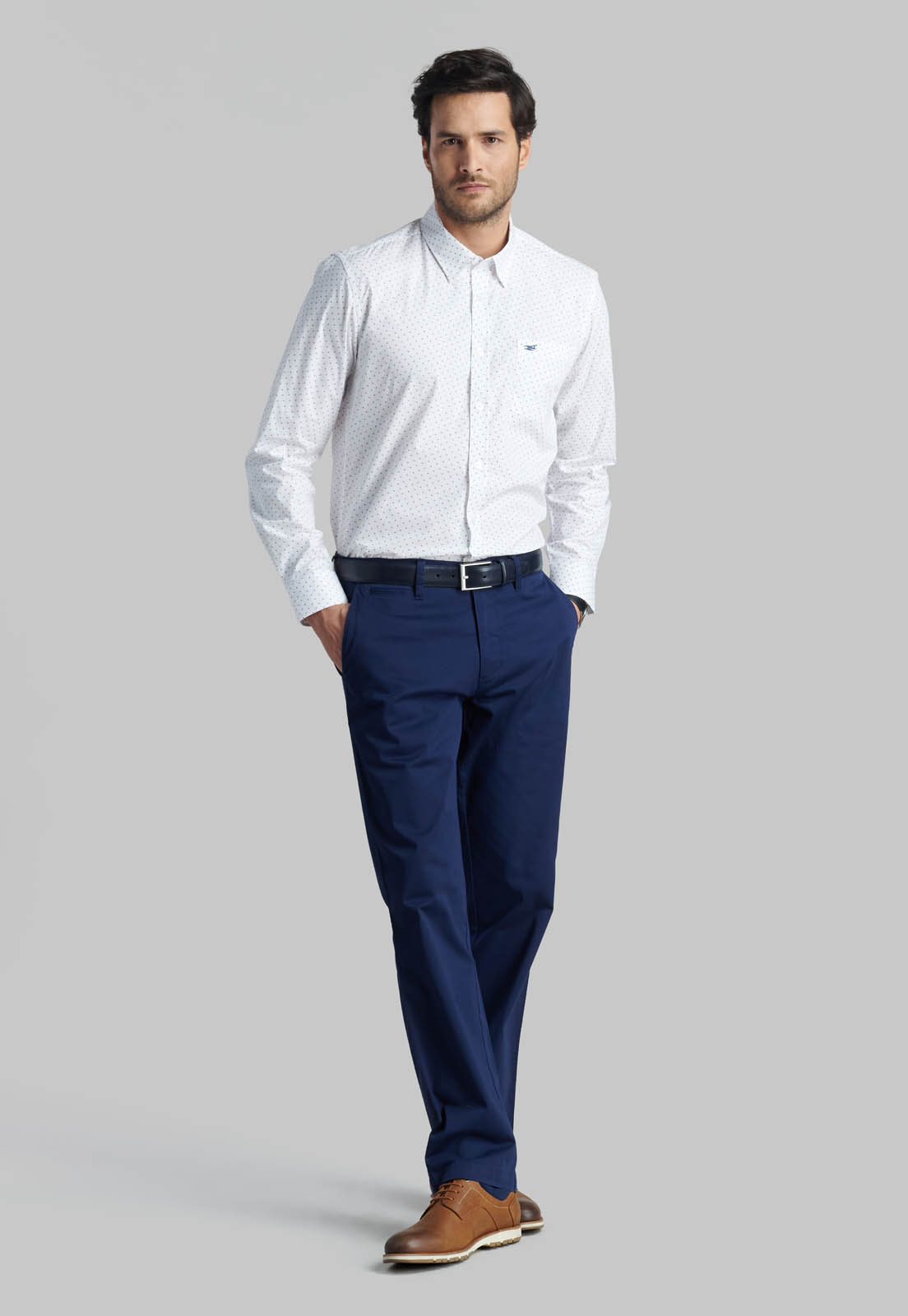 CAMISA ALBANY WHITE - 2