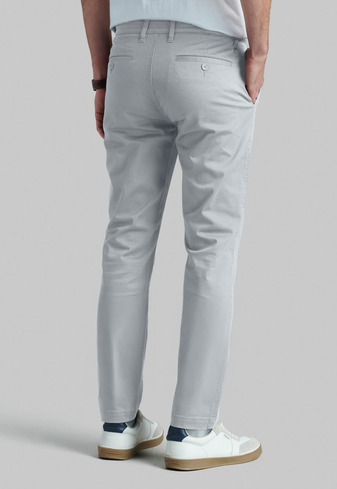 PANTALON TWILL SLIM /31 BUSINESS DK ASH - 4
