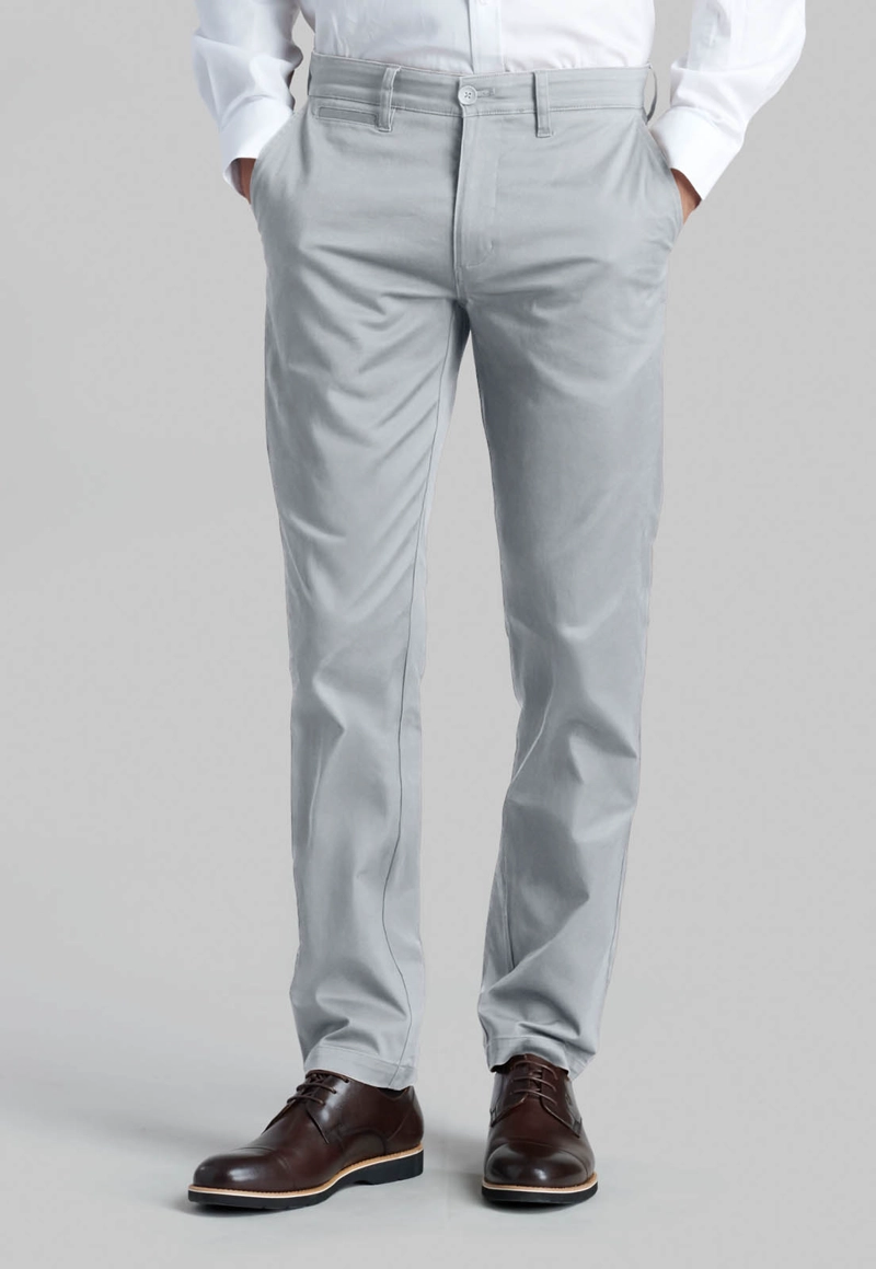 PANTALON TWILL SLIM /33 DK ASH - 1