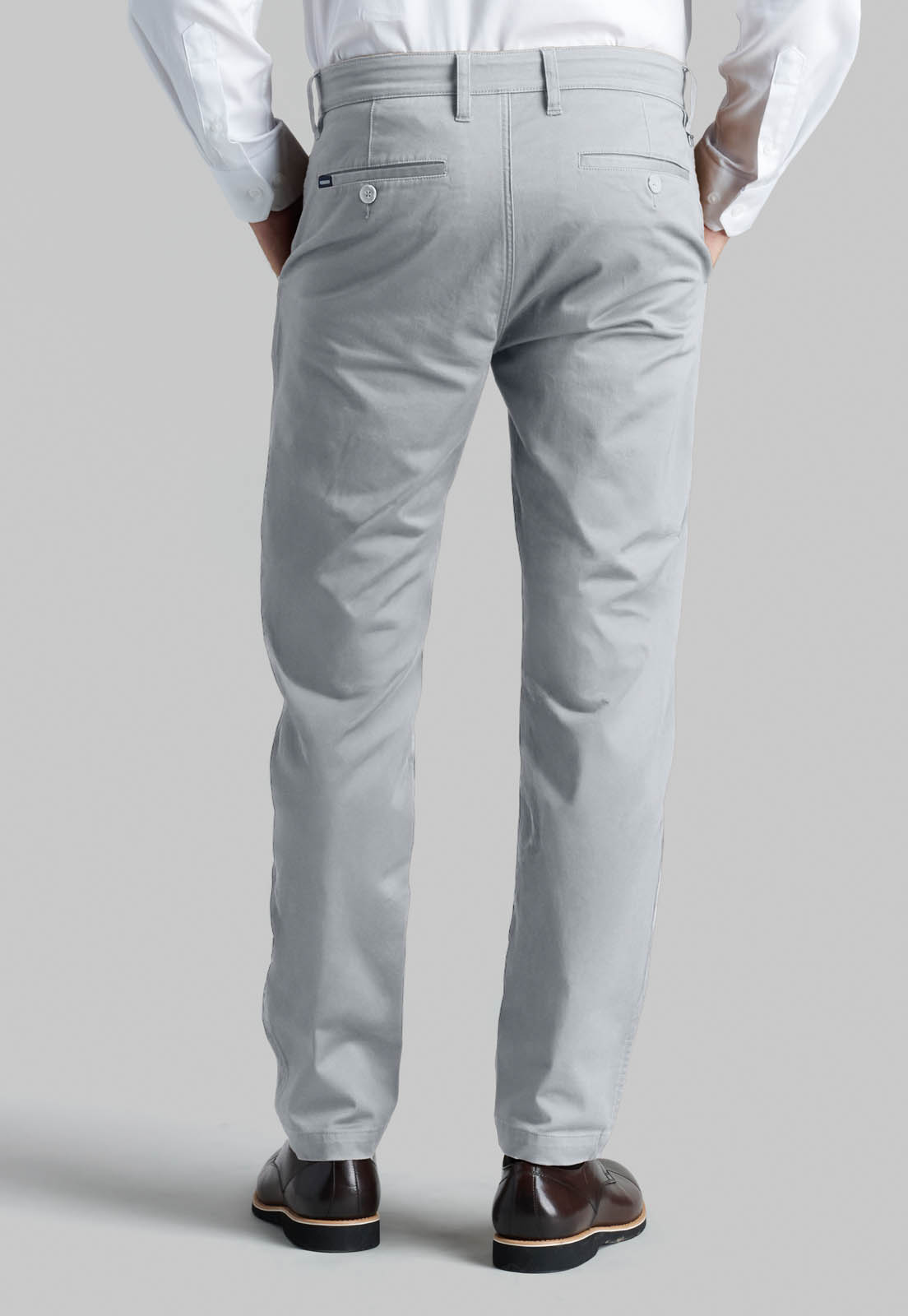 PANTALON TWILL SLIM /33 DK ASH - 4