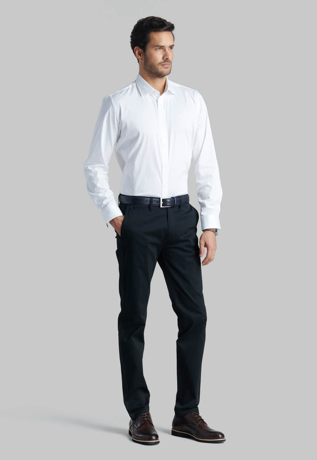 PANTALON BLACK TWILL SLIM /33 - 2