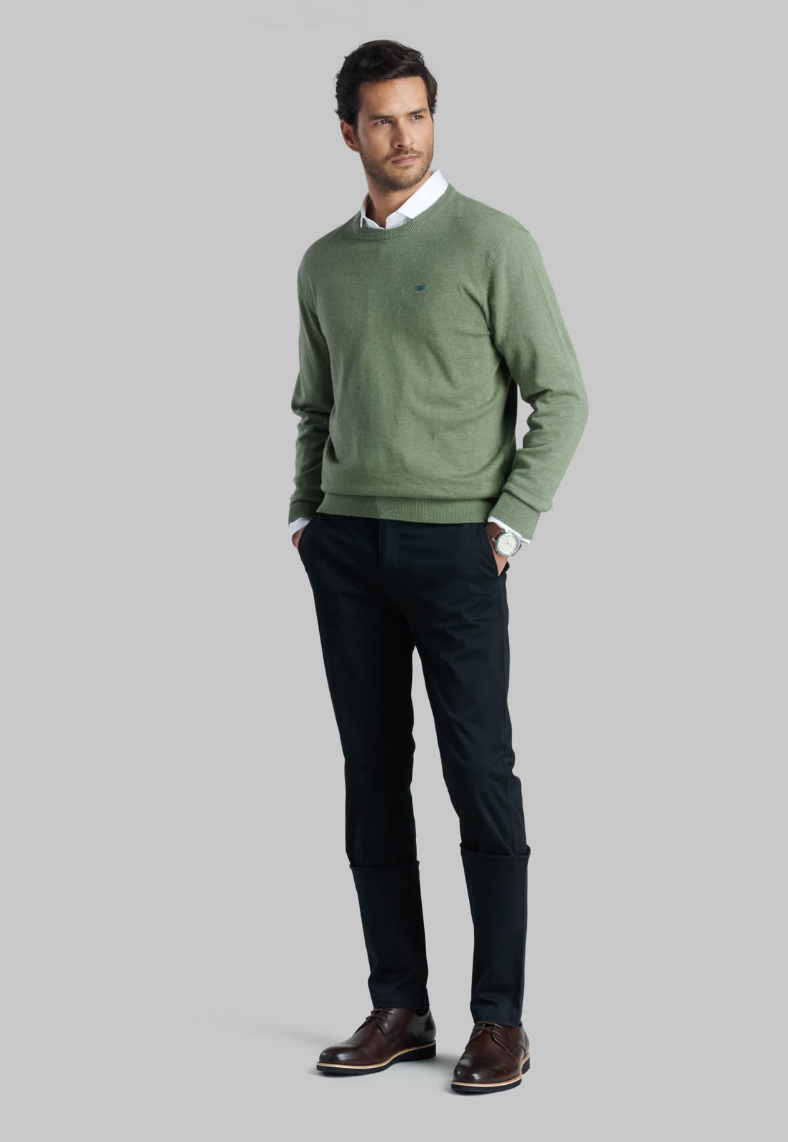 PANTALON BLACK TWILL SLIM /33 - 5