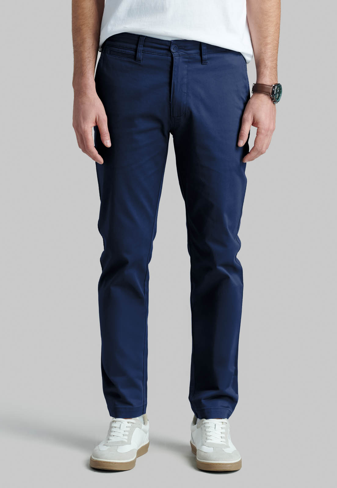 PANTALON TWILL SLIM /31 BUSINESS DK.BLUE - 1