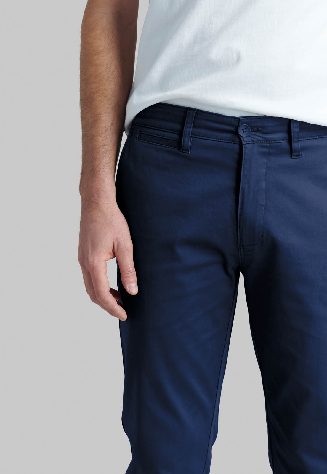 PANTALON TWILL SLIM /31 BUSINESS DK.BLUE - 3