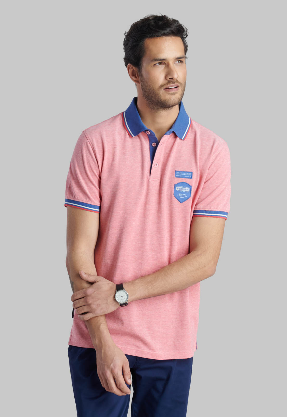 POLERA TEXAS DK CORAL - 1