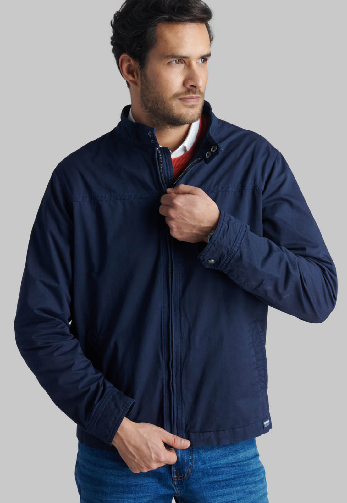 CHAQUETA LOUISVILLE SPORT NAVY - 5
