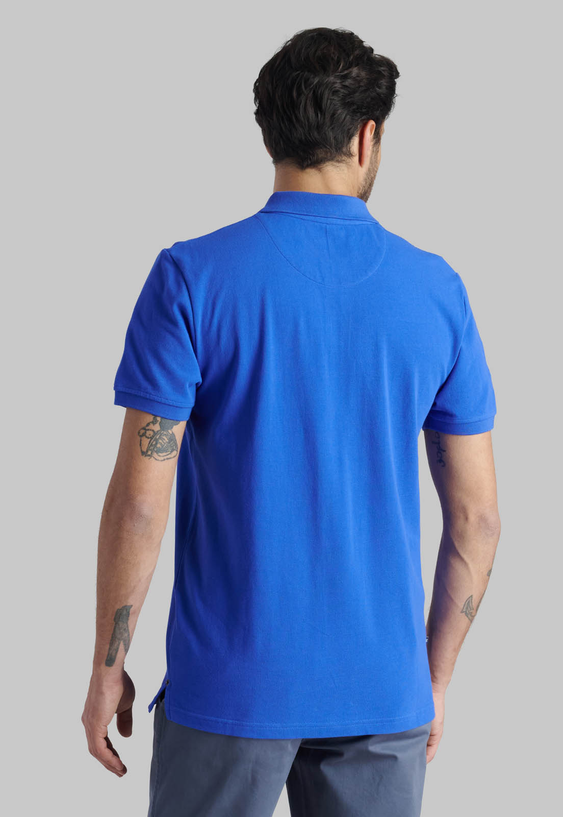 POLERA PIQUE BASICA INDIGO - 4