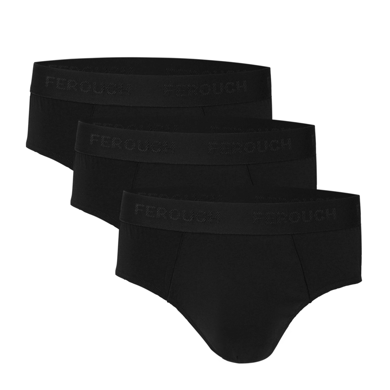TRI PACK SLIP BLACK - 2