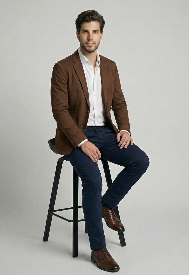 BLAZER SLIM STANFORD TOASTED - 5
