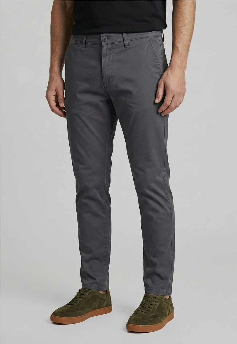 PANTALON TWILL SLIM /33 DK GREY - 1