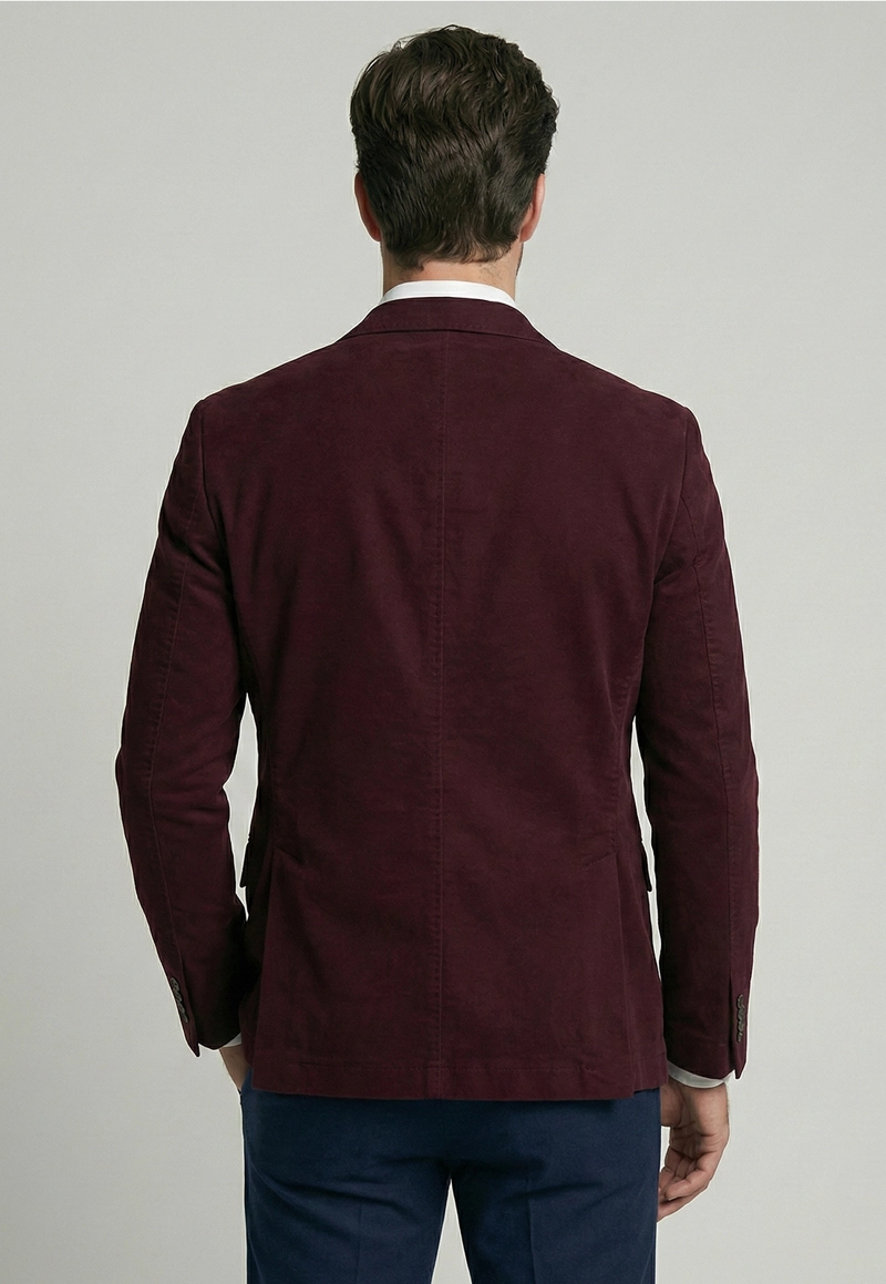BLAZER STANFORD BURGUNDY - 4