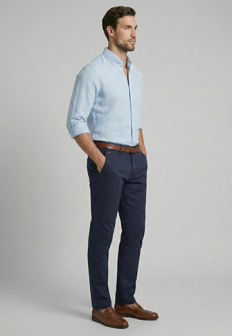PANTALON LOWELL NAVY - 2