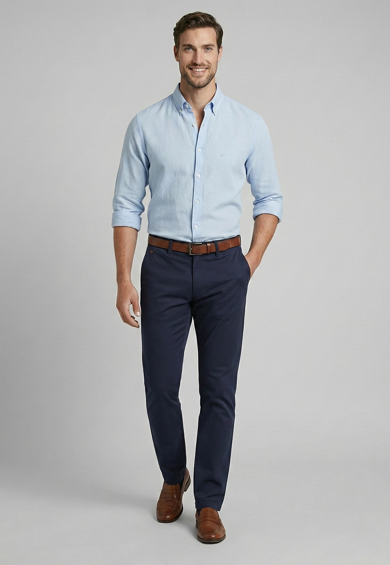 PANTALON LOWELL NAVY - 5