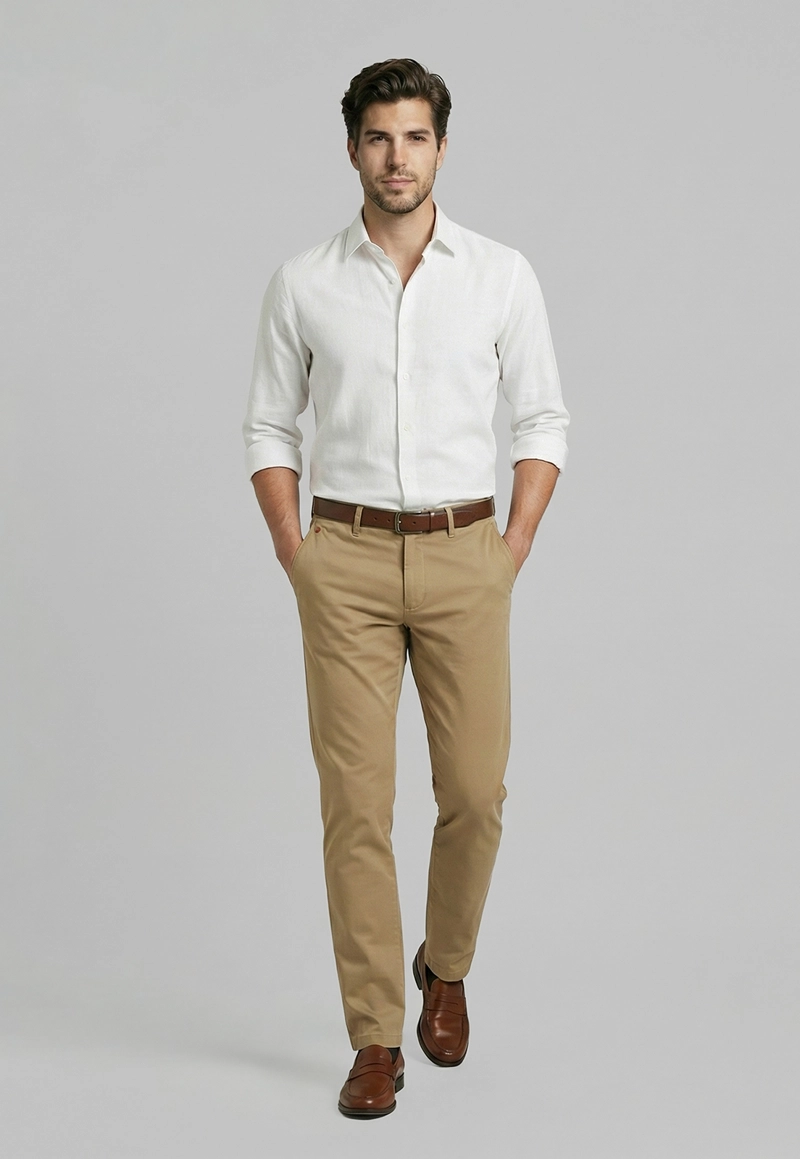 PANTALON LOWELL KHAKI - 2