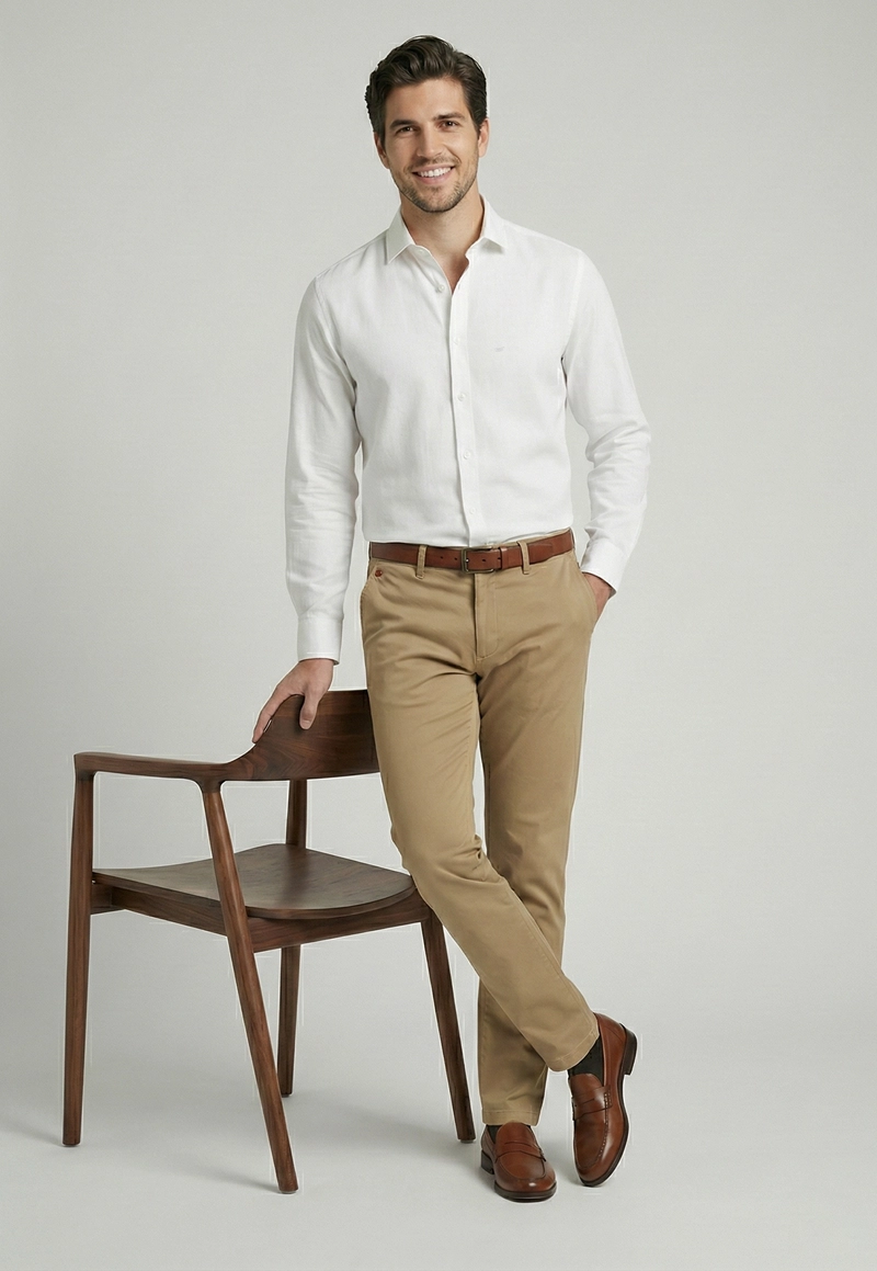 PANTALON LOWELL KHAKI - 5