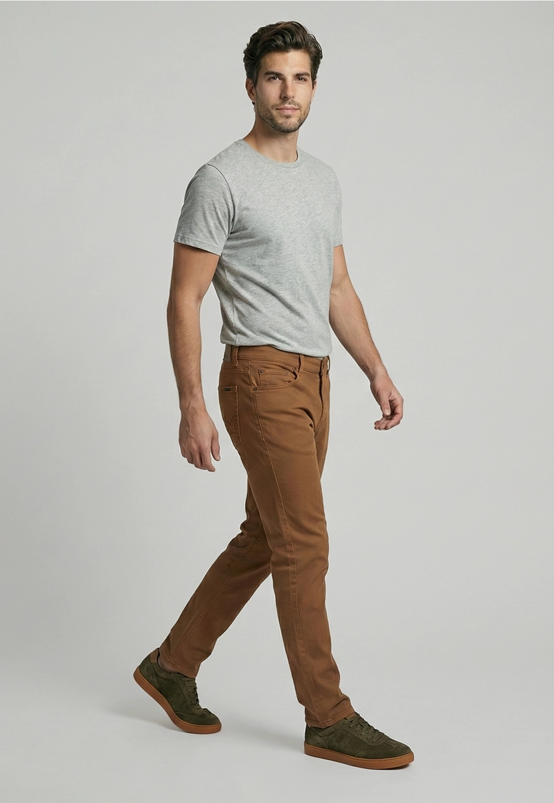 PANTALON OKLAHOMA CAMEL - 5
