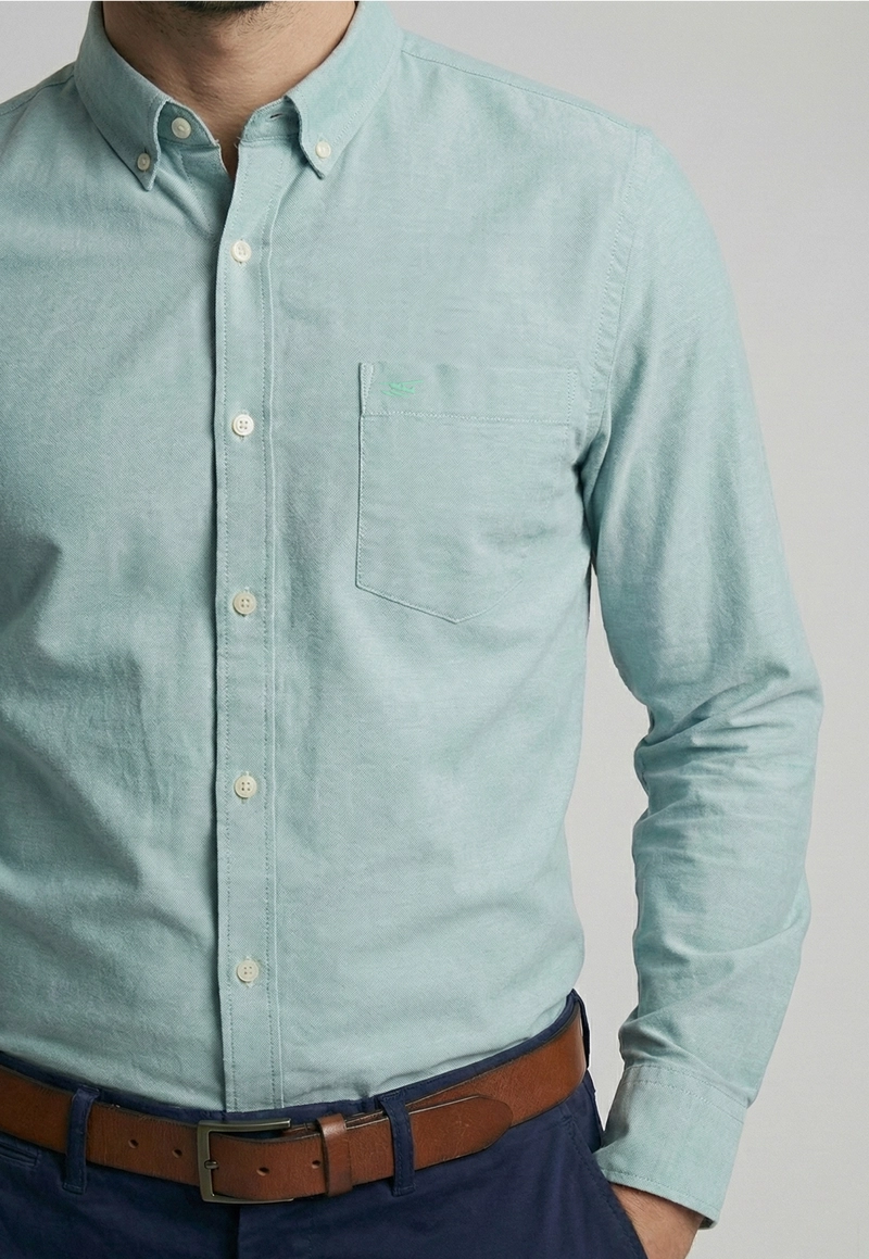 CAMISA OXFORD RIVER SMART CASUAL - 3