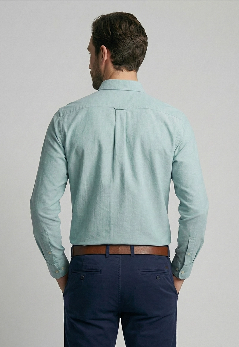 CAMISA OXFORD RIVER SMART CASUAL - 4