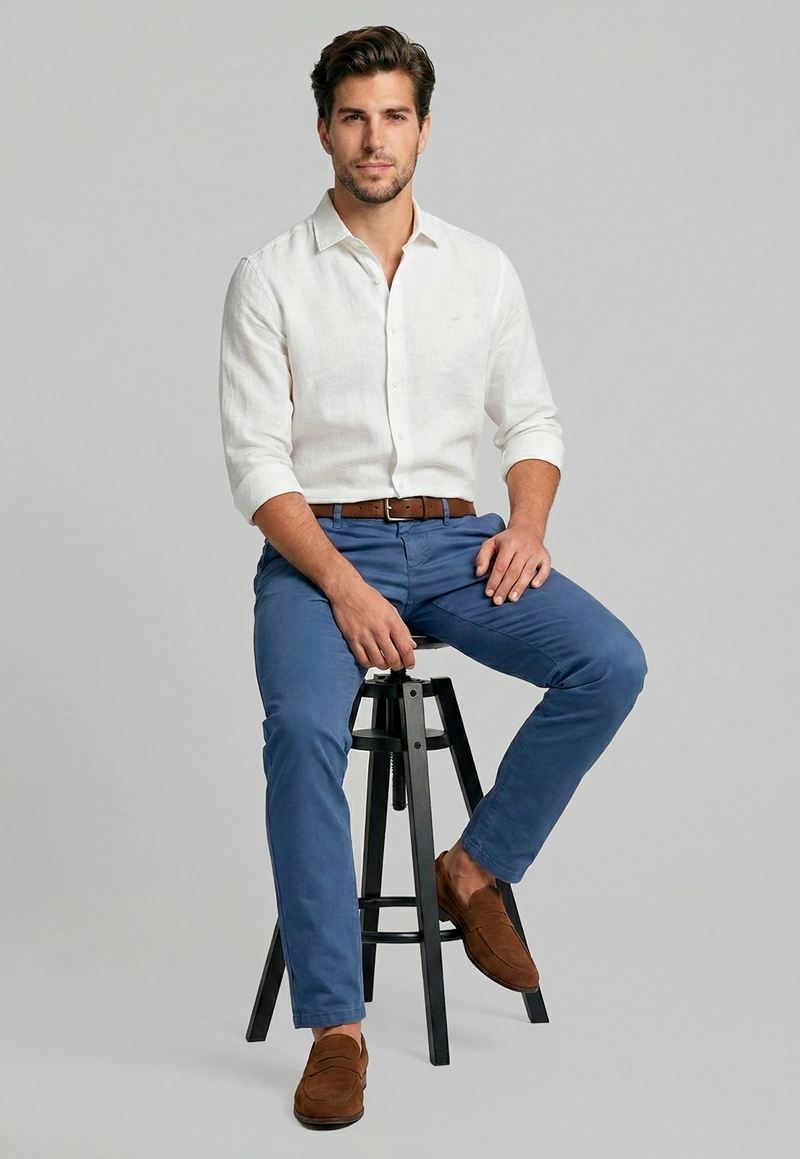 PANTALON LOWELL INDIGO - 5