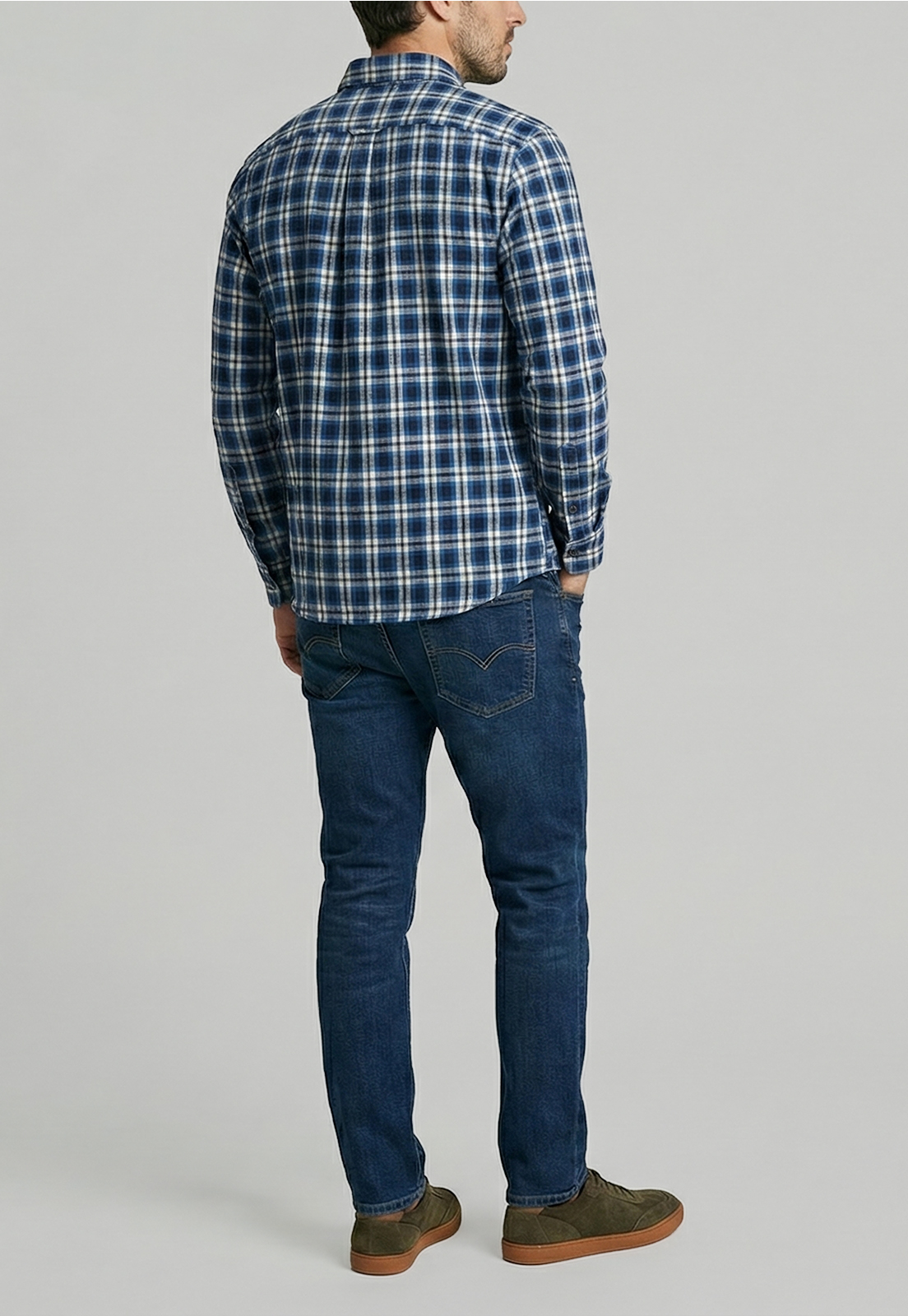 CAMISA OAKLAND BLUE - 4
