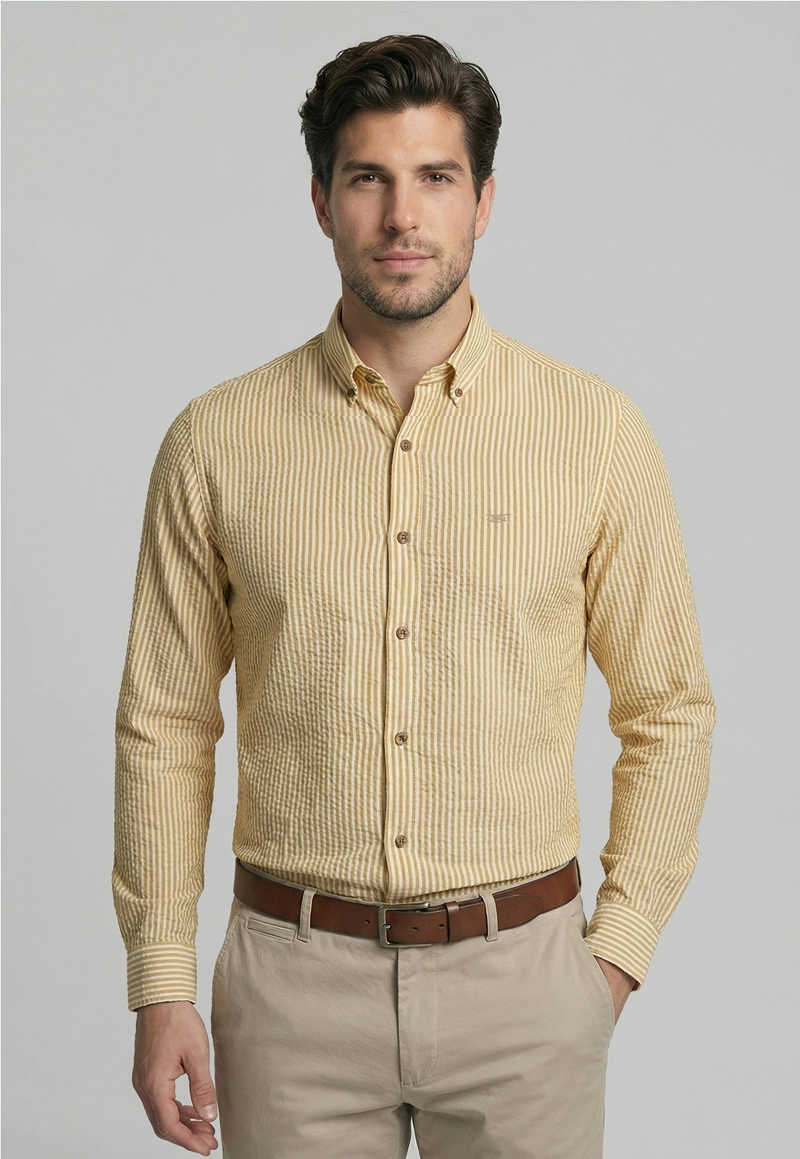 CAMISA PALM SPRINGS PEACH - 1