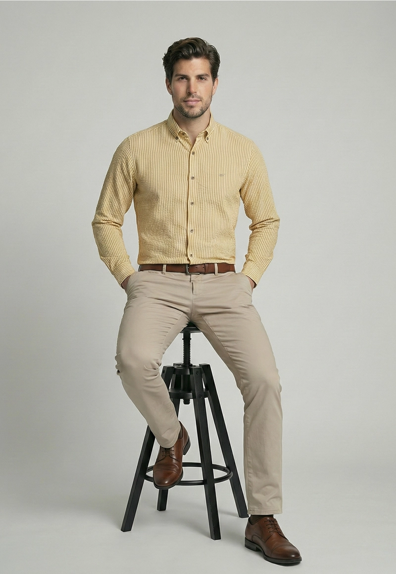 CAMISA PALM SPRINGS PEACH - 5