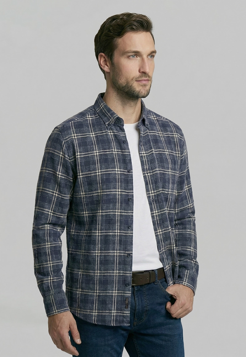 CAMISA MONTERREY OYSTER - 3