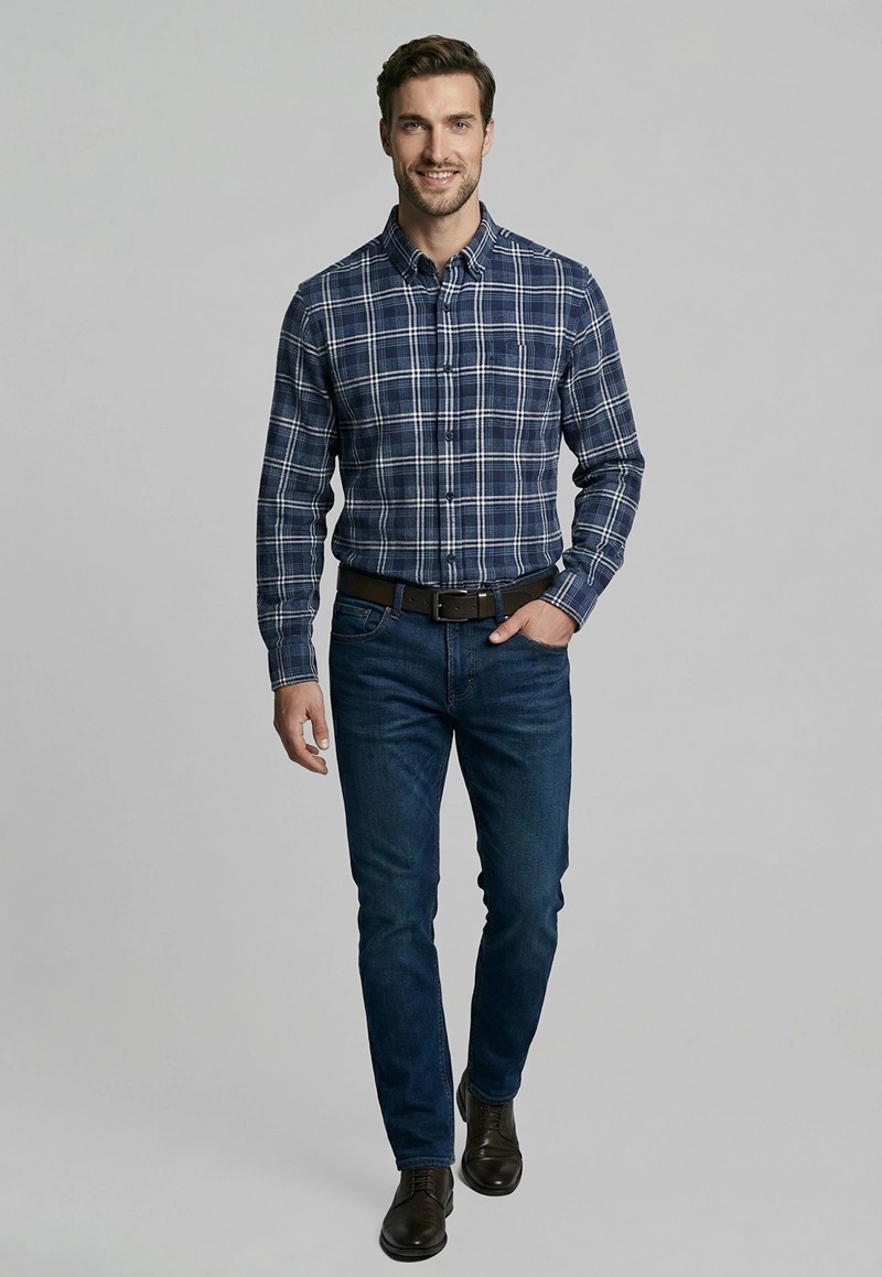 CAMISA MONTERREY OYSTER - 5