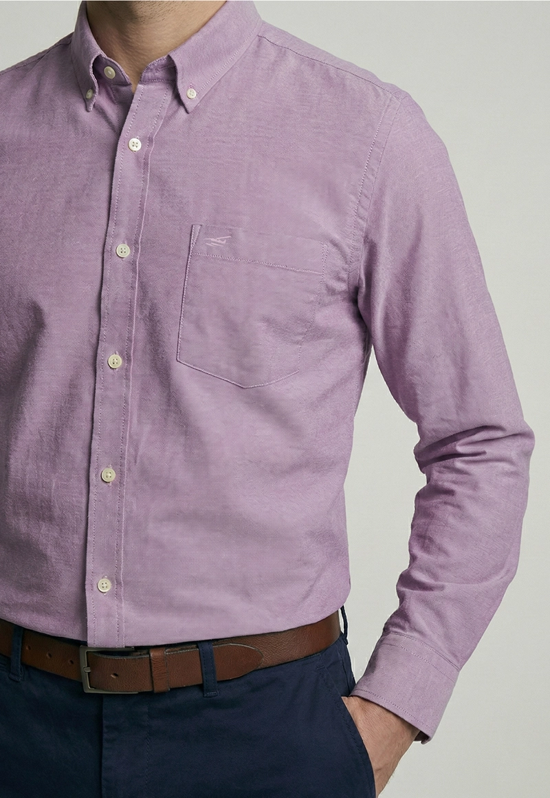 CAMISA VIOLET OXFORD SMART CASUAL - 3