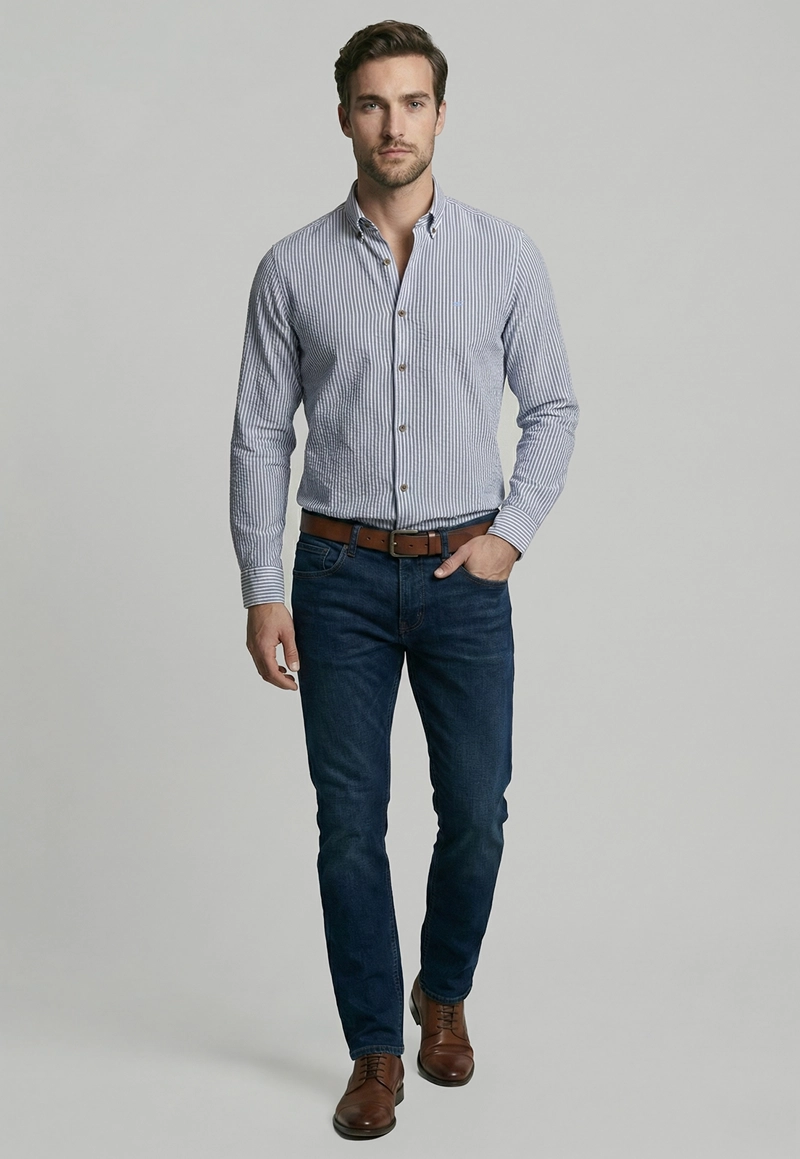 CAMISA PALM SPRINGS BLUE - 2