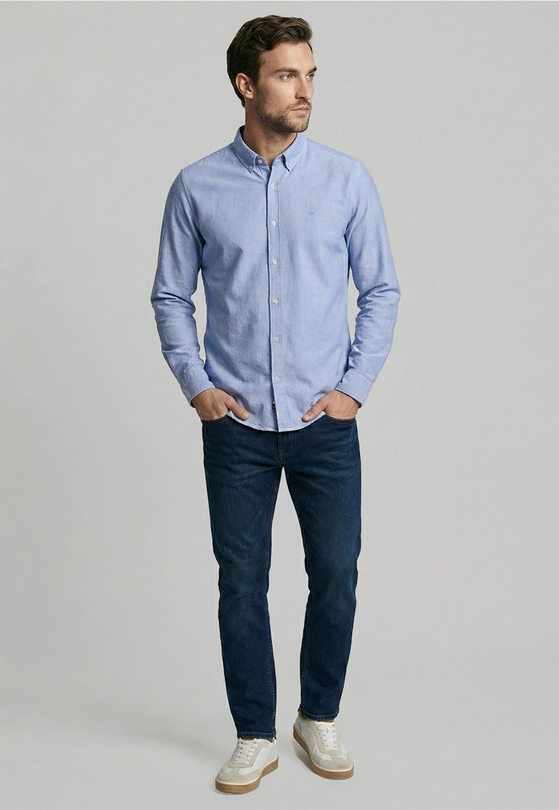 CAMISA SKY OXFORD SPORT - 2
