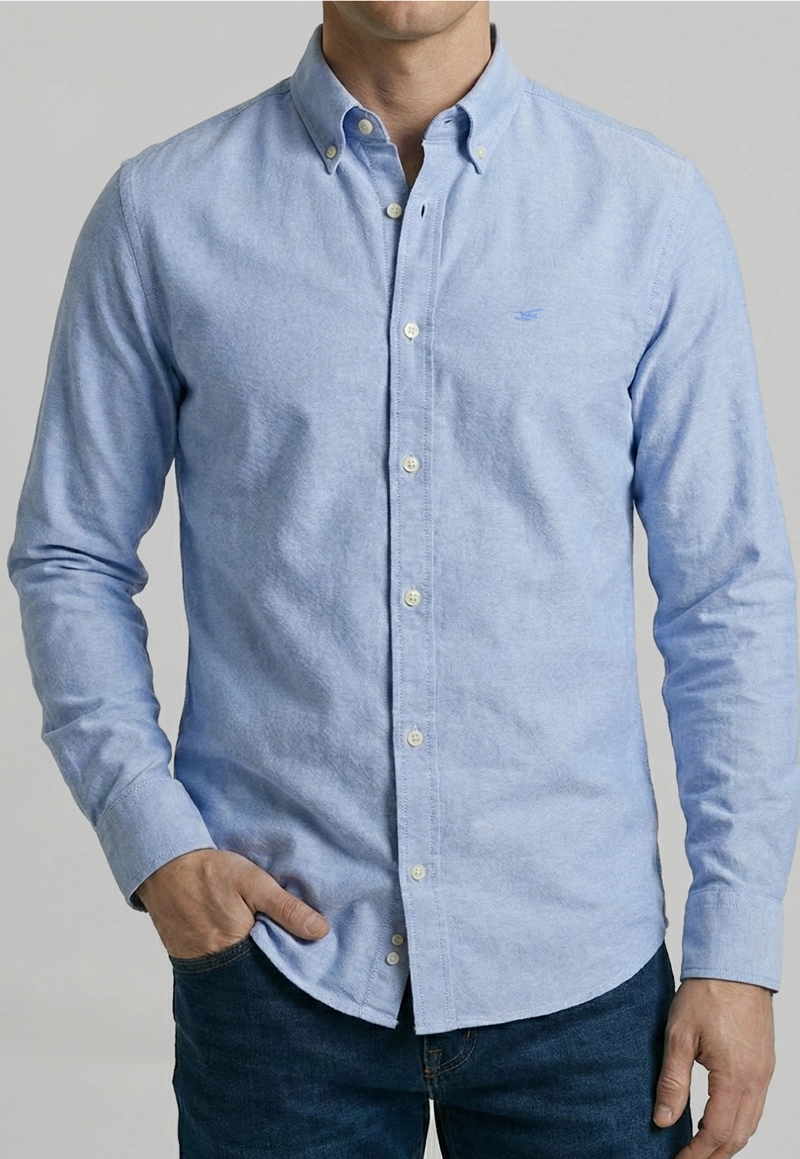 CAMISA SKY OXFORD SPORT - 3