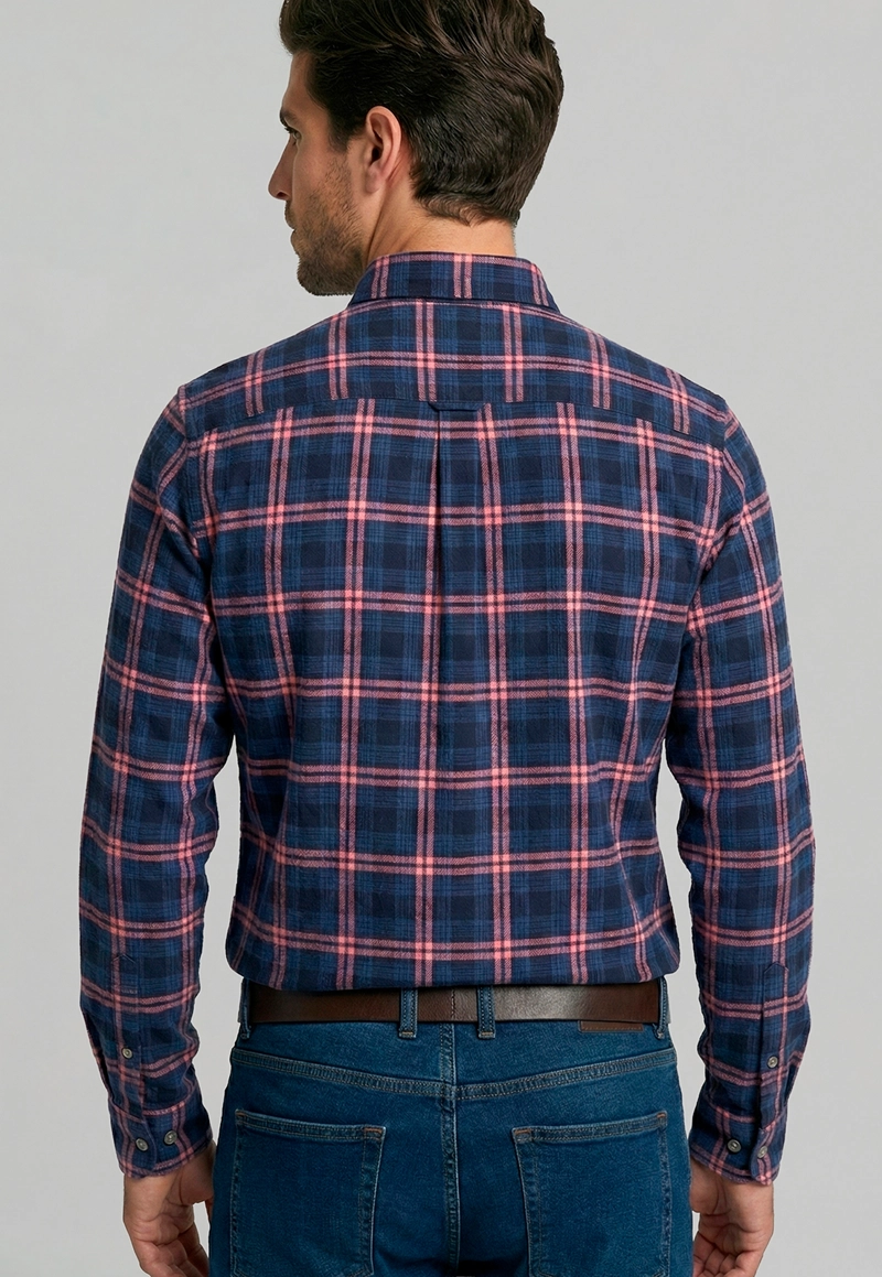 CAMISA MONTERREY CORAL - 4