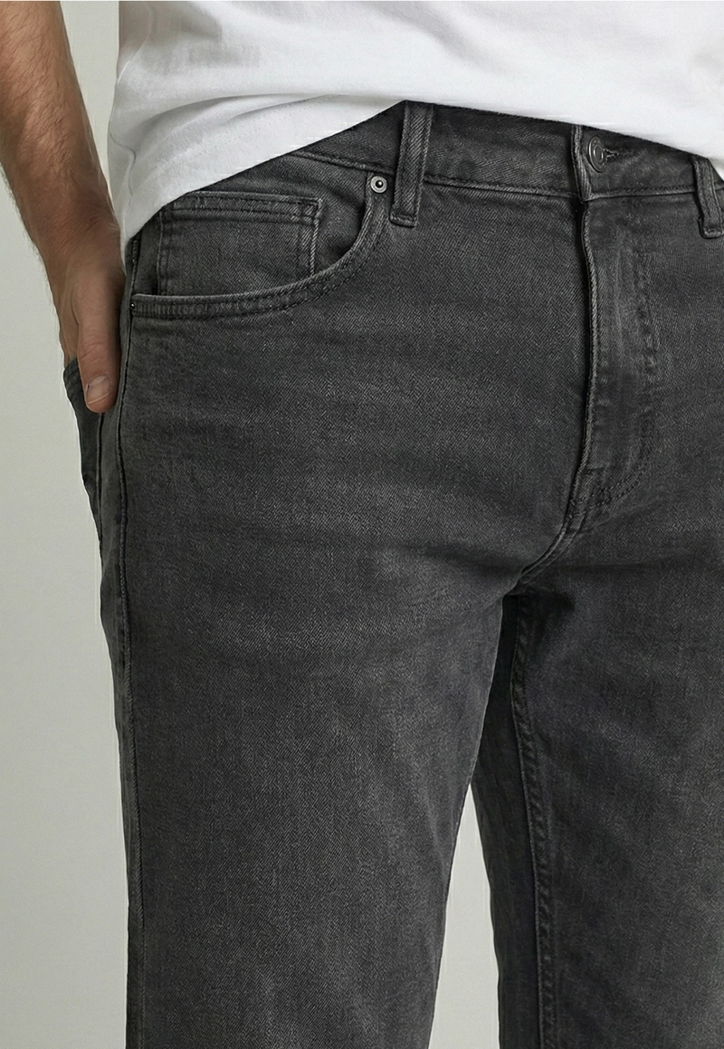 JEANS BRISTOL BLACK MELANGE - 3