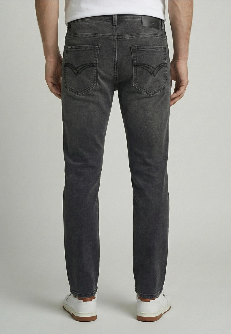 JEANS BRISTOL BLACK MELANGE - 4