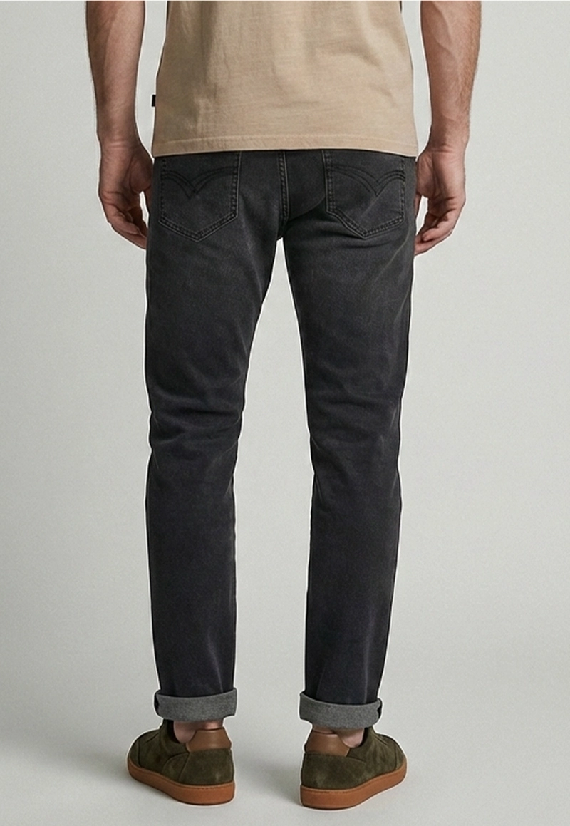 JEANS BRISTOL BLACK - 4