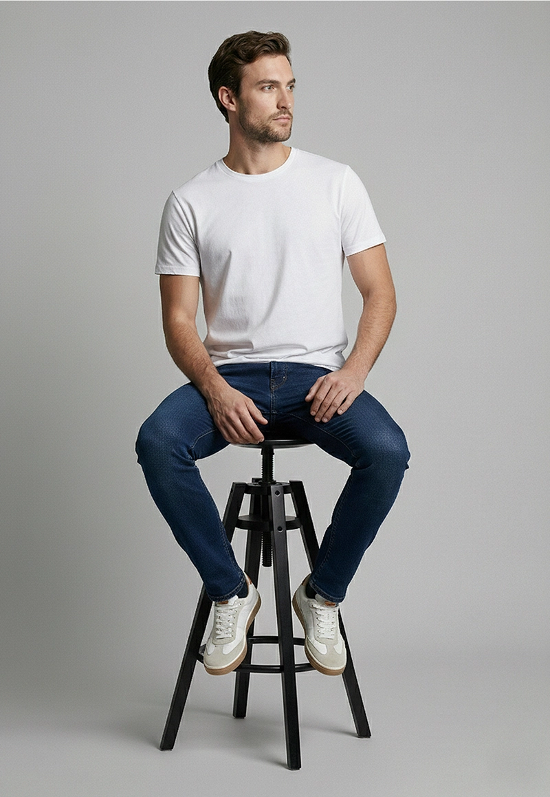 JEANS BRISTOL NAVY - 5