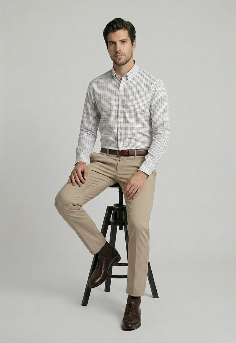 CAMISA ARKANSAS MUSTARD - 5