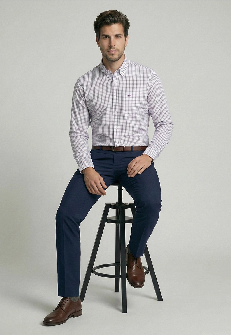 CAMISA ARKANSAS VIOLET - 5