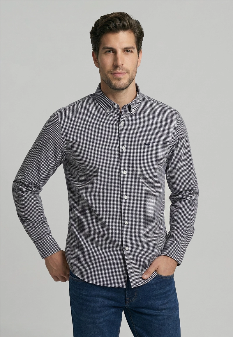 CAMISA ALASKA NAVY - 1