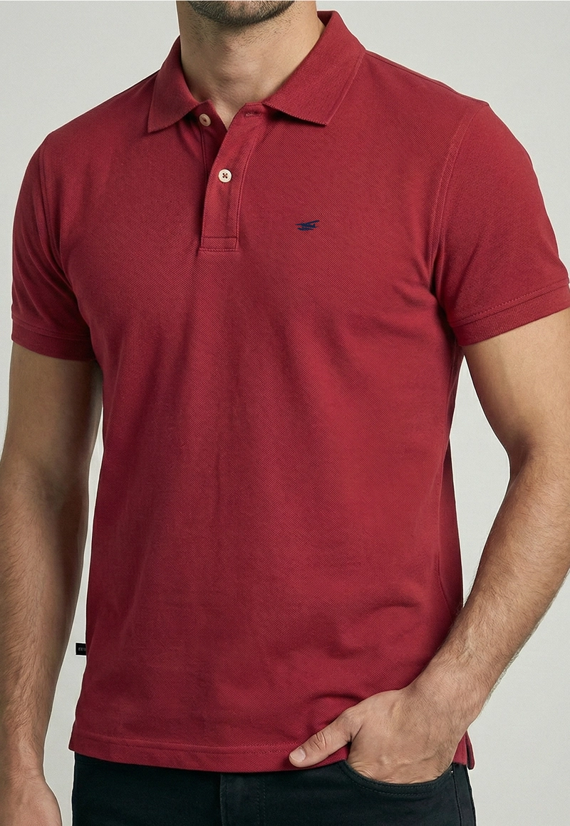 POLERA RED BASICA PIQUE - 3