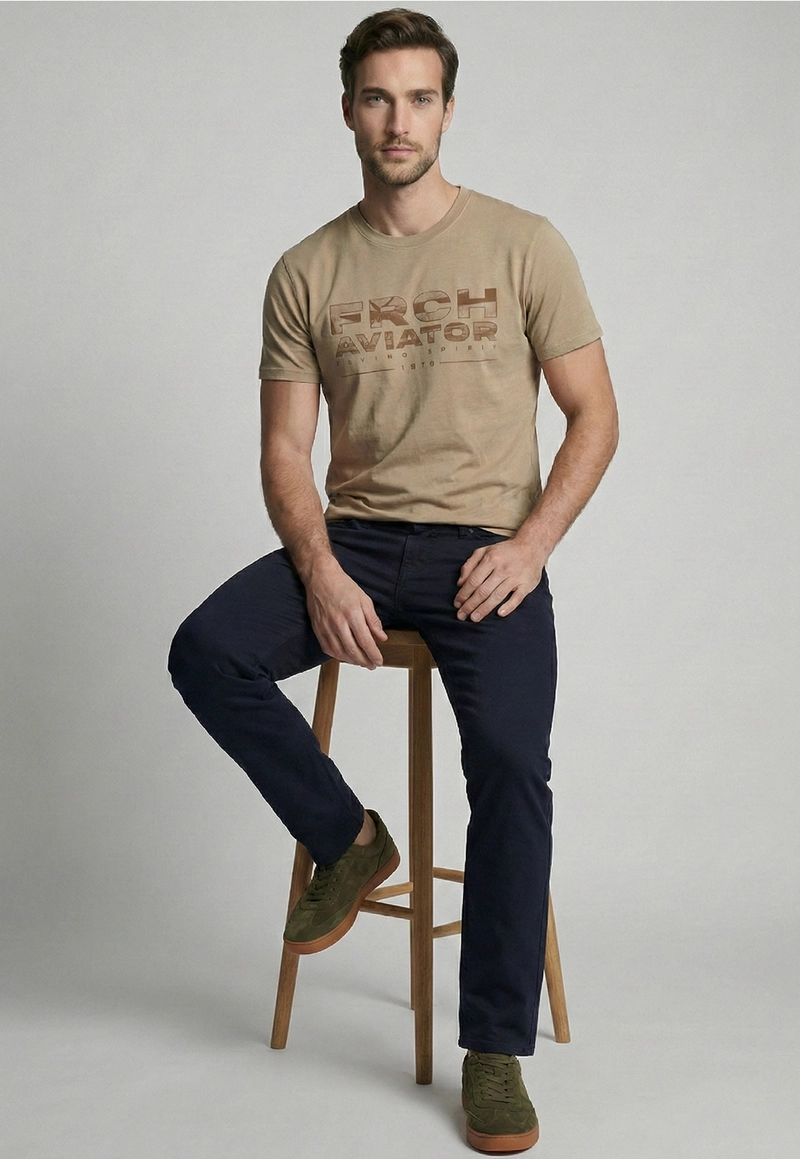 PANTALON FIVE POCKET NAVY - 5