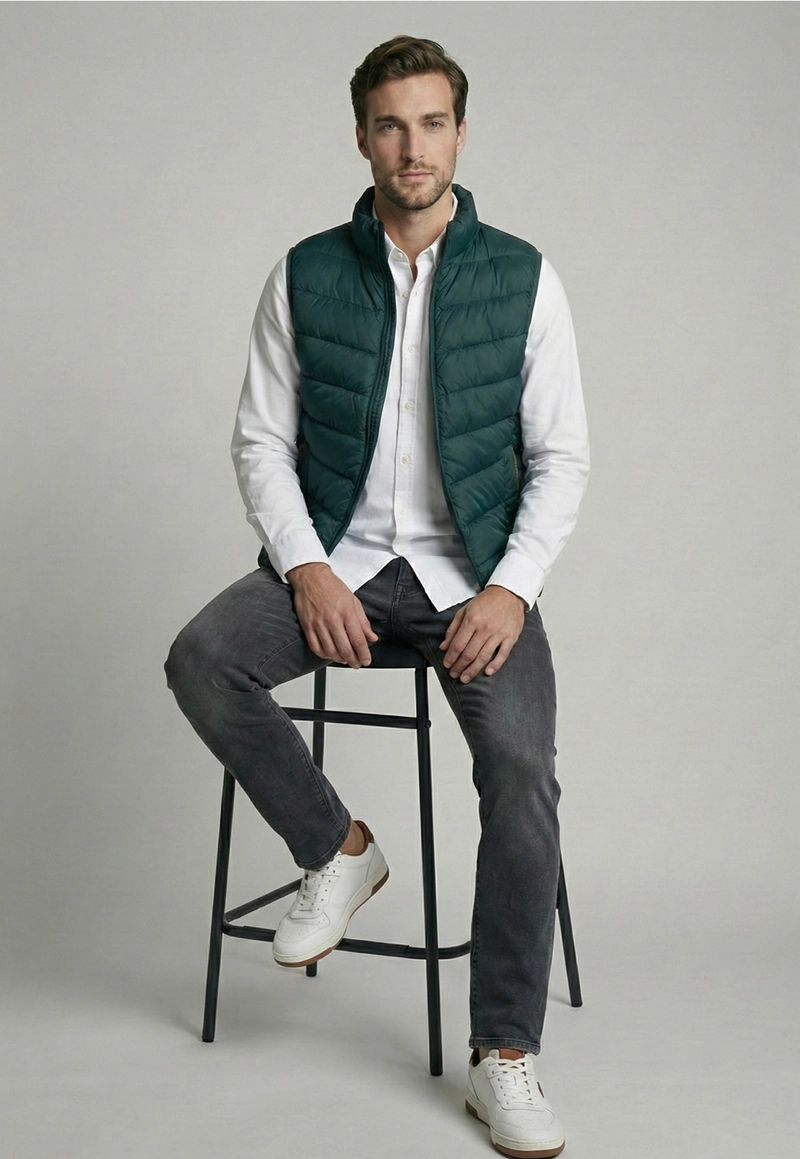 VEST DAYTONA QUILTED RIVER - 5