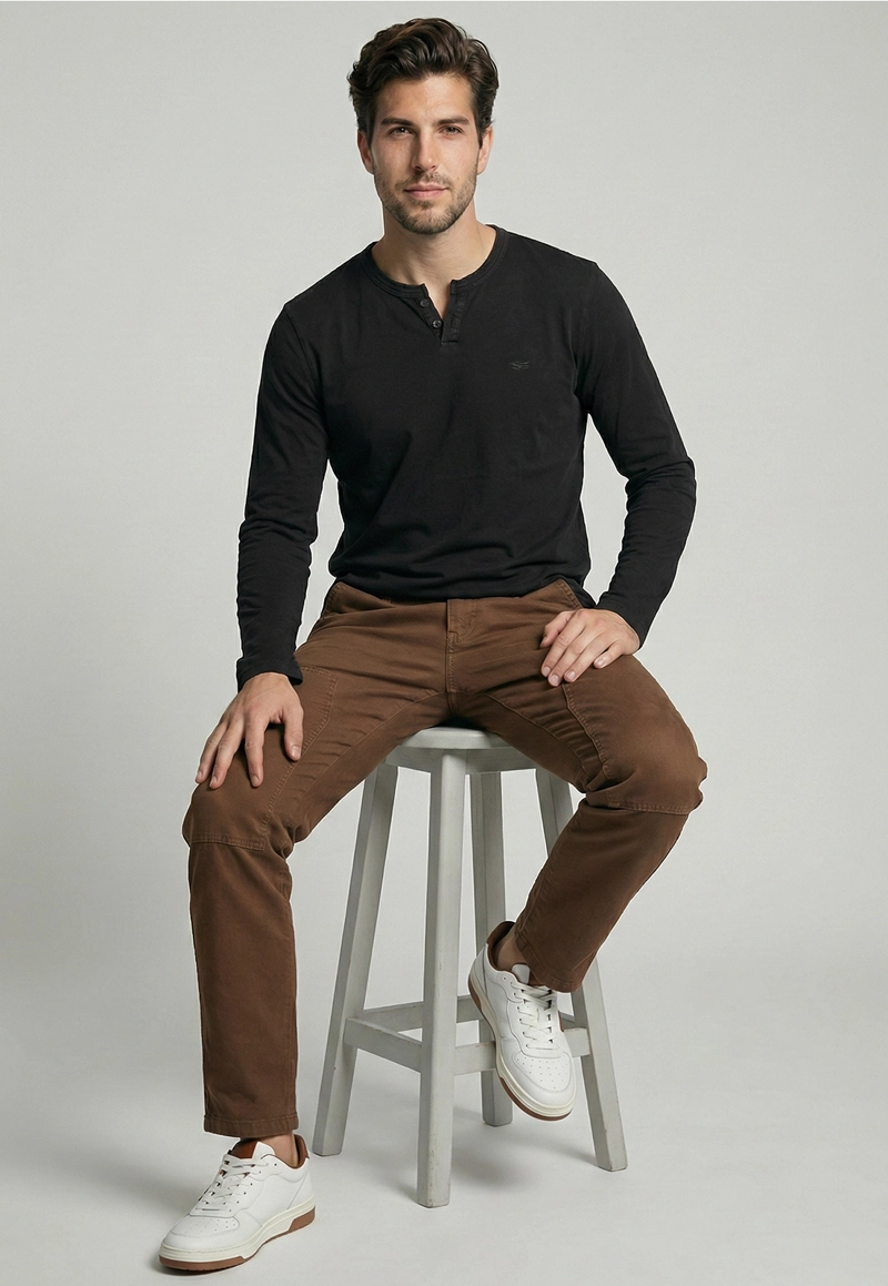 PANTALON ALBUQUERQUE CARPENTER LT  CAMEL - 5