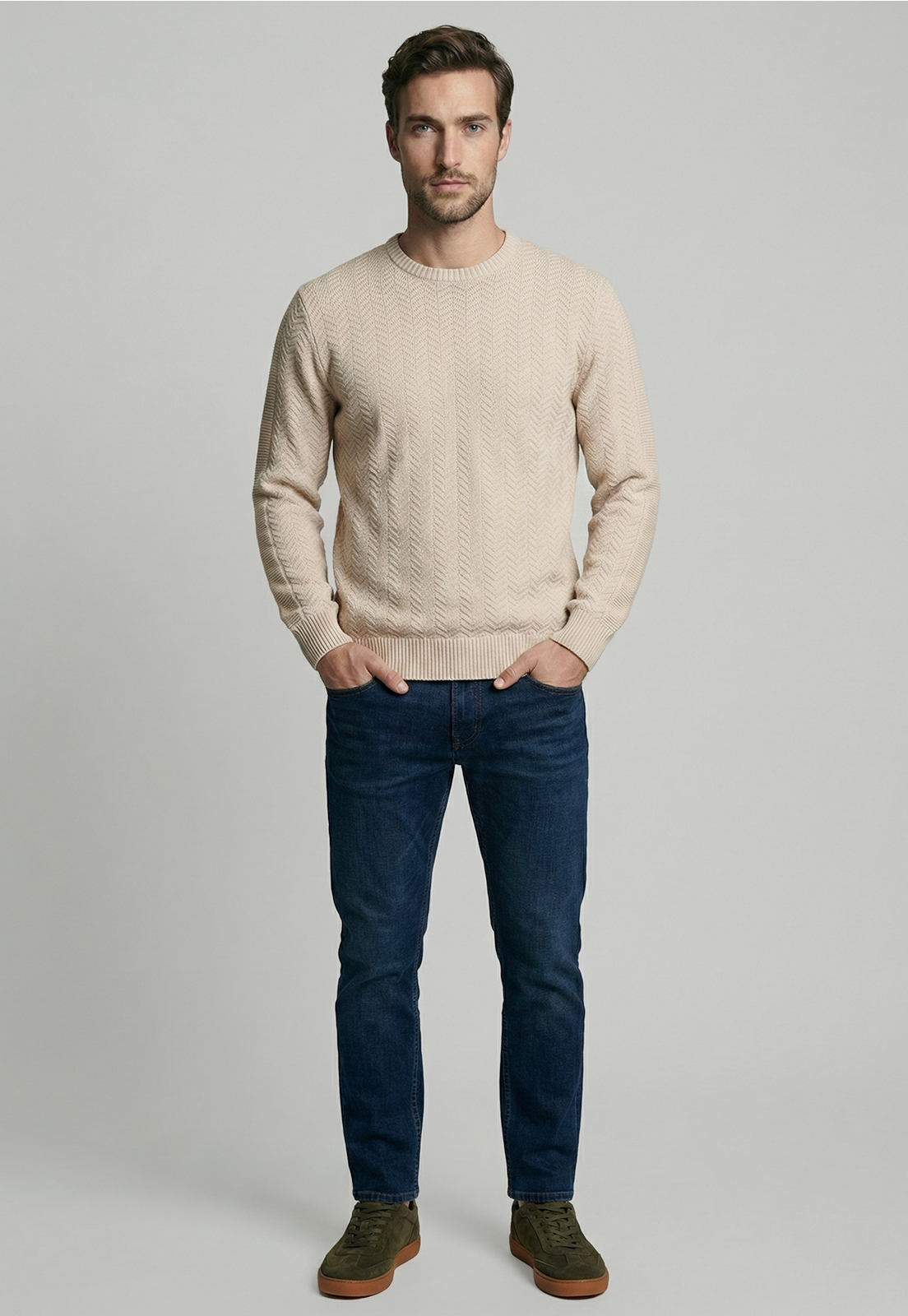 SWEATER BOSTON BEIGE - 2