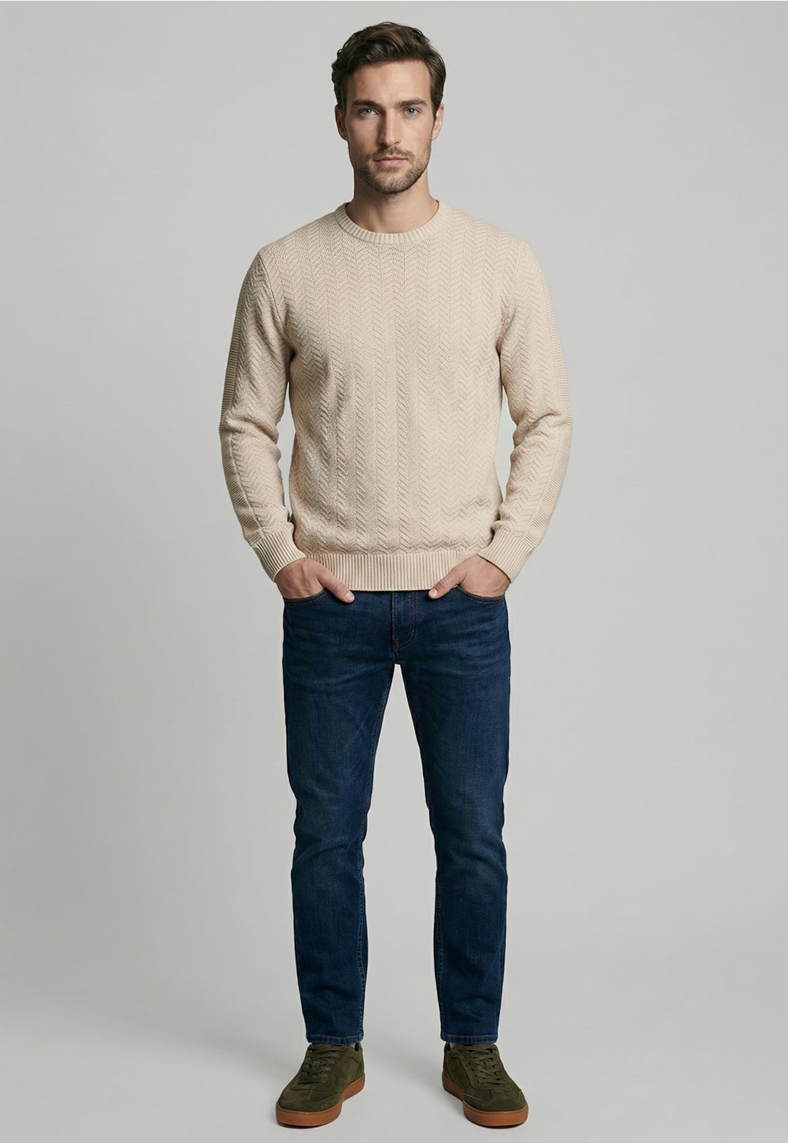 SWEATER BOSTON BEIGE - 2