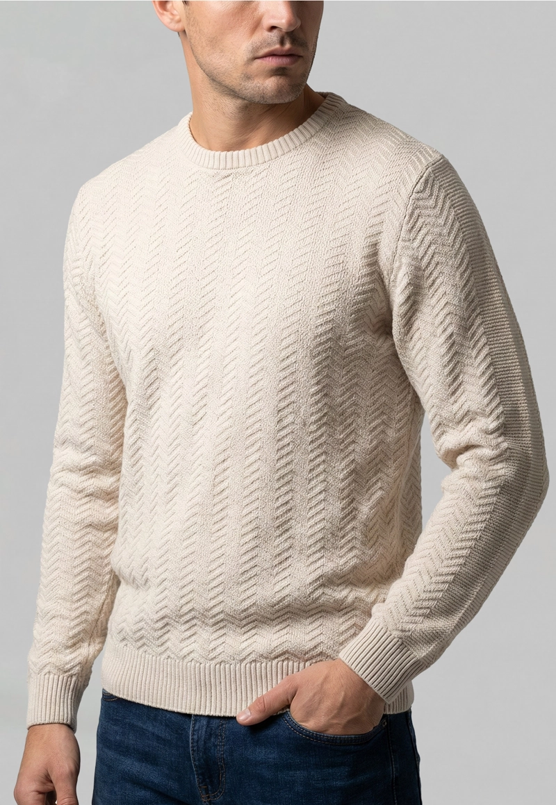 SWEATER BOSTON BEIGE - 3