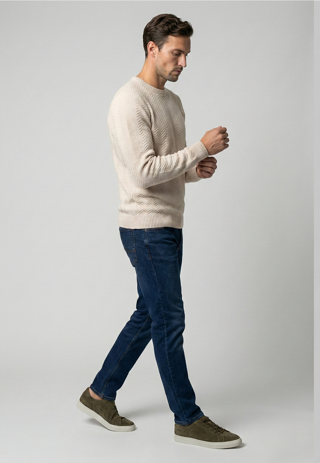 SWEATER BOSTON BEIGE - 5