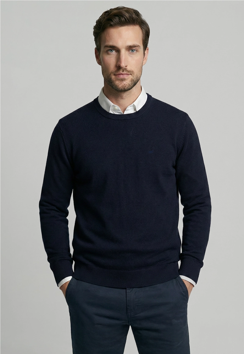 SWEATER REGULAR PARIS NAVY - 1